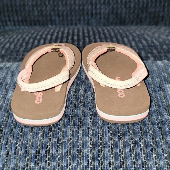 Cobian Wahine Toddler Little Girls Sparkle Sandals Size 3 / 4 New - Picture 4 of 5